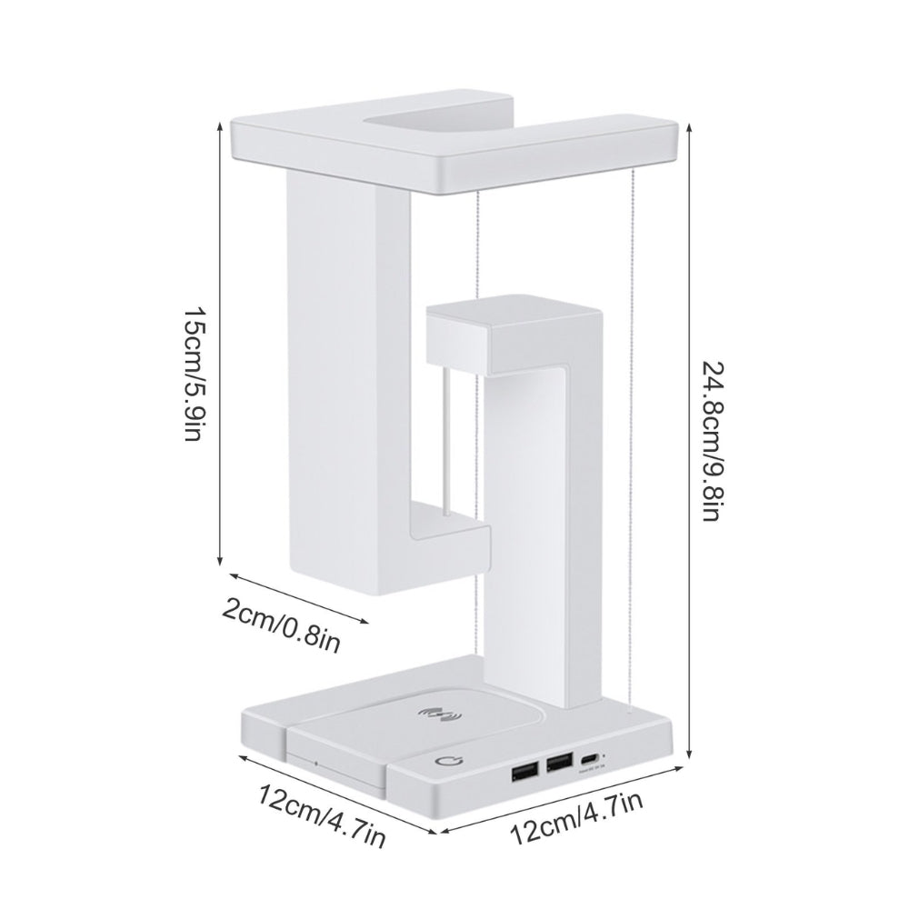 Floating Lamp Night Light With Wireless Charging