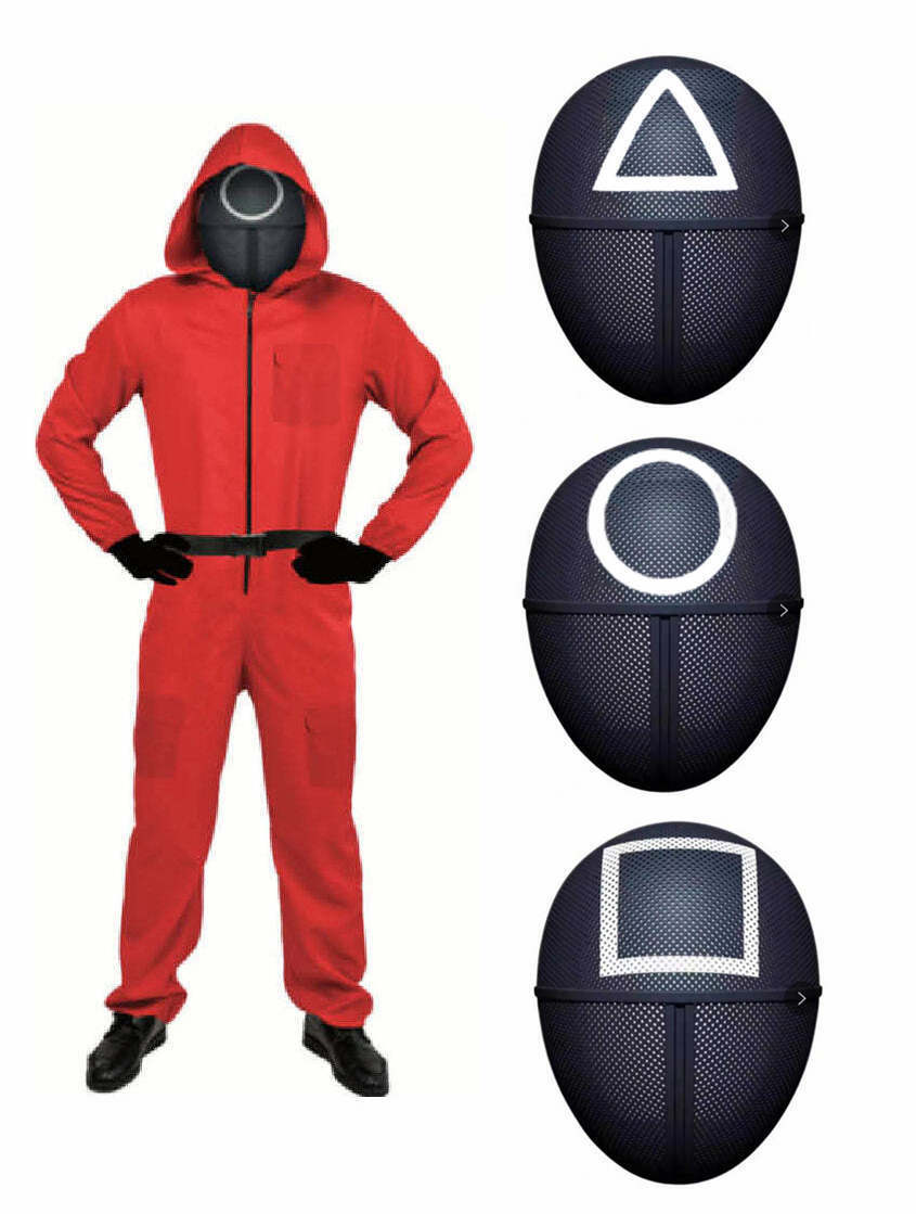 Adult Squid Games inspired Mask - Triangle