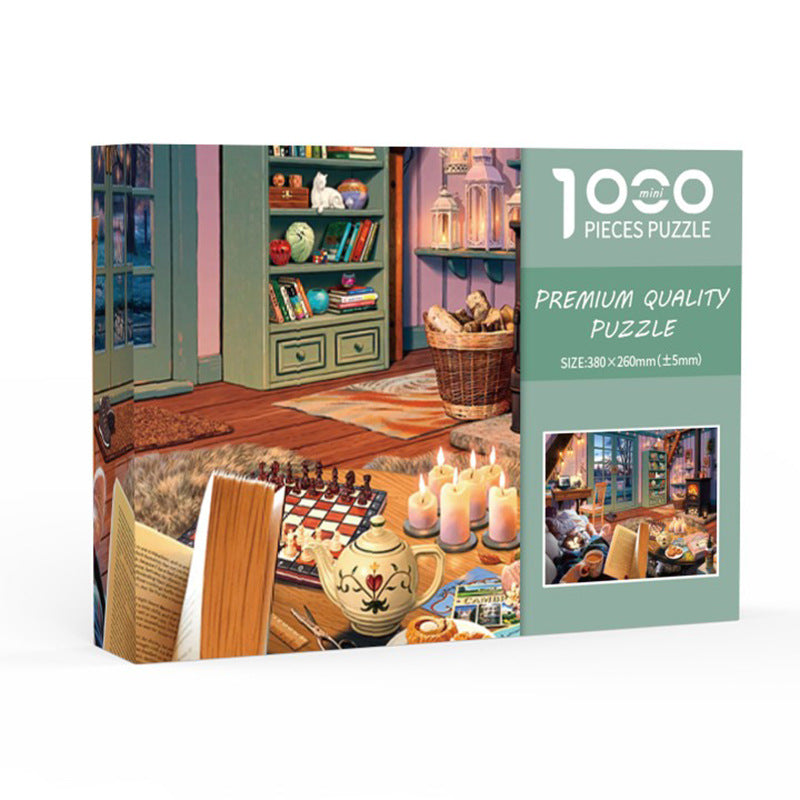 Flip-book Time DIY 1000-Piece Paper Puzzle