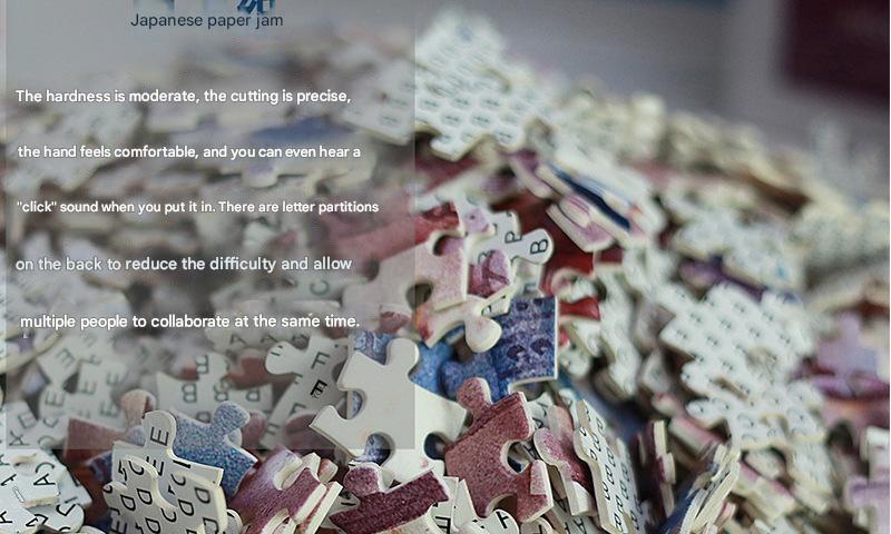 Warm Country Time DIY 1000-Piece Paper Puzzle