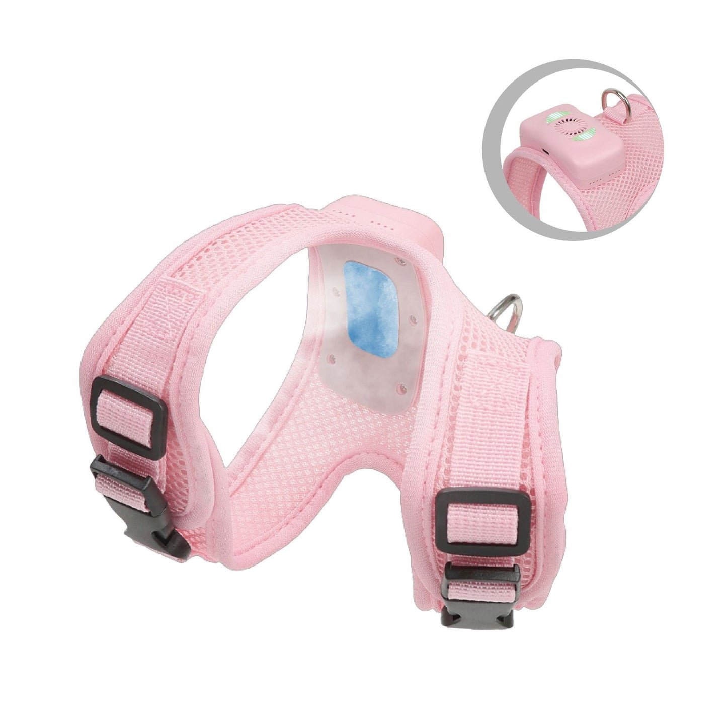 Size S Pink Pet Cooling Harness