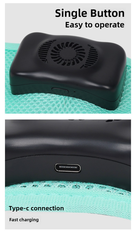 Size M Pink Pet Cooling Harness