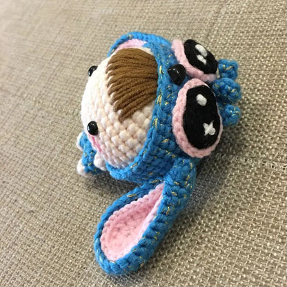 Crochet Doll Keychain Kit with Video Tutorial