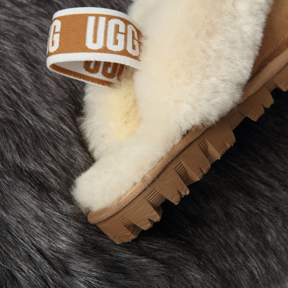 DKUGG ANSLEY SLIPPER - Size M 37/38 - Chestnut