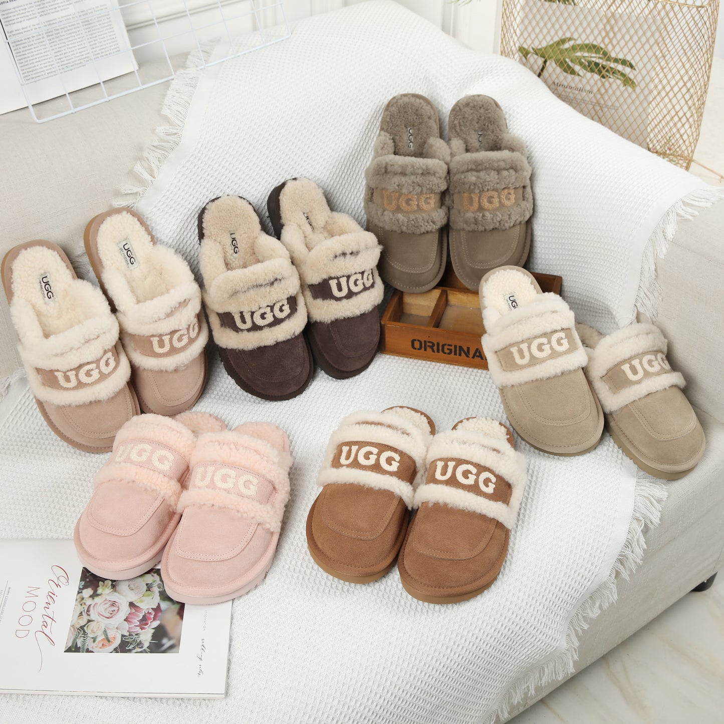 DKUGG ERIN SCUFF- Size M 37/38 - PINK