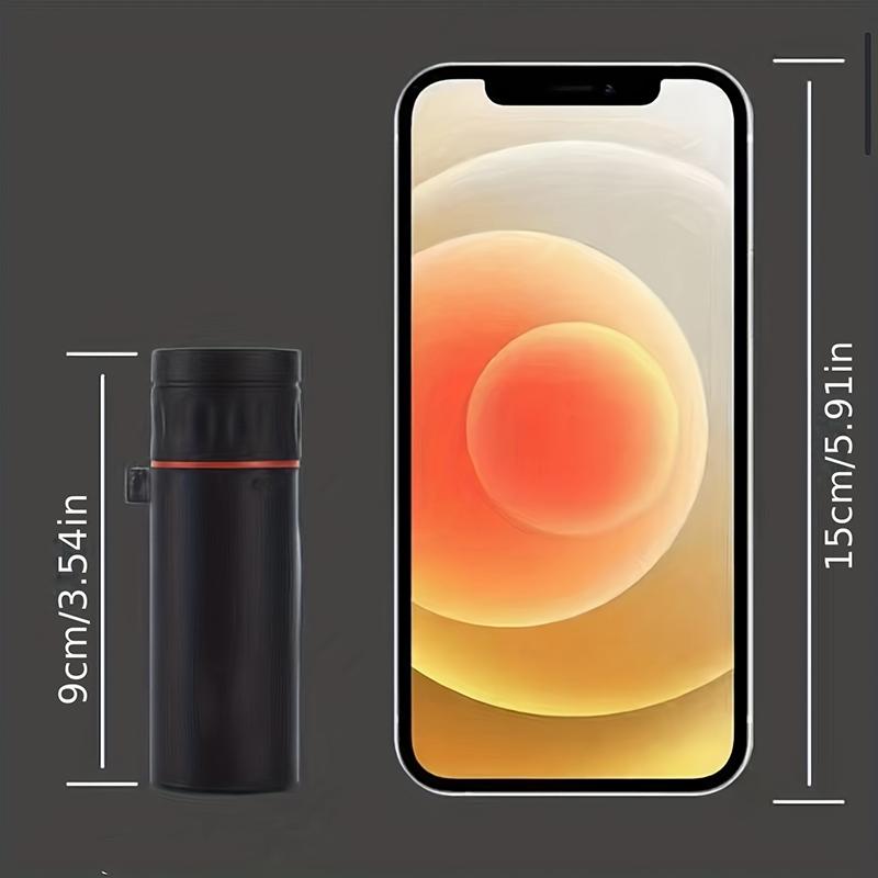 High Power 12X Hd Monocular Telescope - 2000X25 3.6 Inch