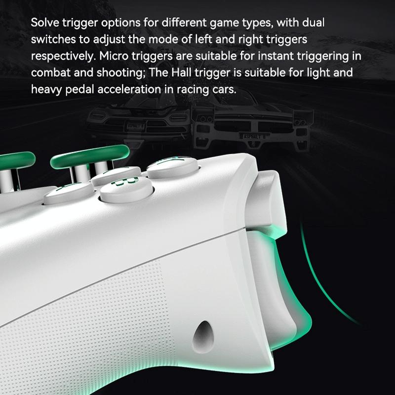 Wireless Bluetooth Game Controller For Switch Ios Android Pc Ps3 Ps4 - Black - White