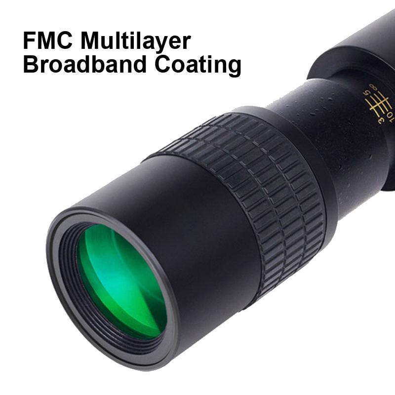 High Definition Monocular Telescope - 10-300X40 Bak4 Prism