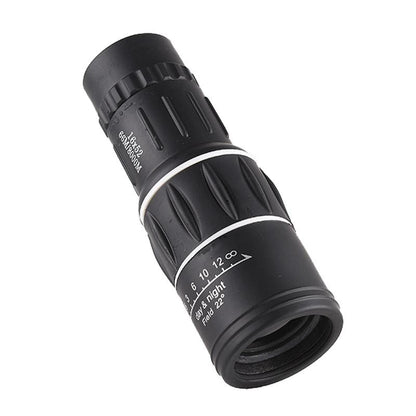 High Definition Monocular Telescope For Outdoor Bird Viewing - 16X52 Green Film - 16X52 Prism