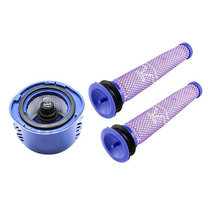 Versatile 3-in-1 Filter Kit for Dyson V6 - Compatible with Multiple Models