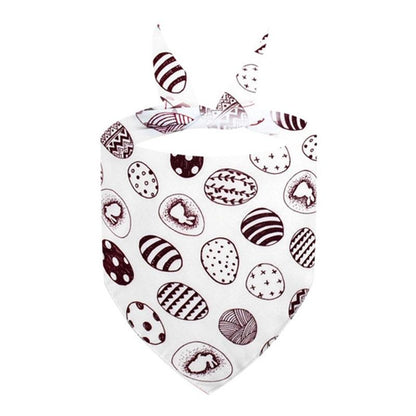 Cute Pet Triangle Towel Bib Cartoon Cats And Dogs Drool Towel Scarf - Size 01 - 11