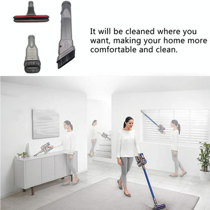 3-piece Replacement Brush Set for Dyson Vacuum Cleaner