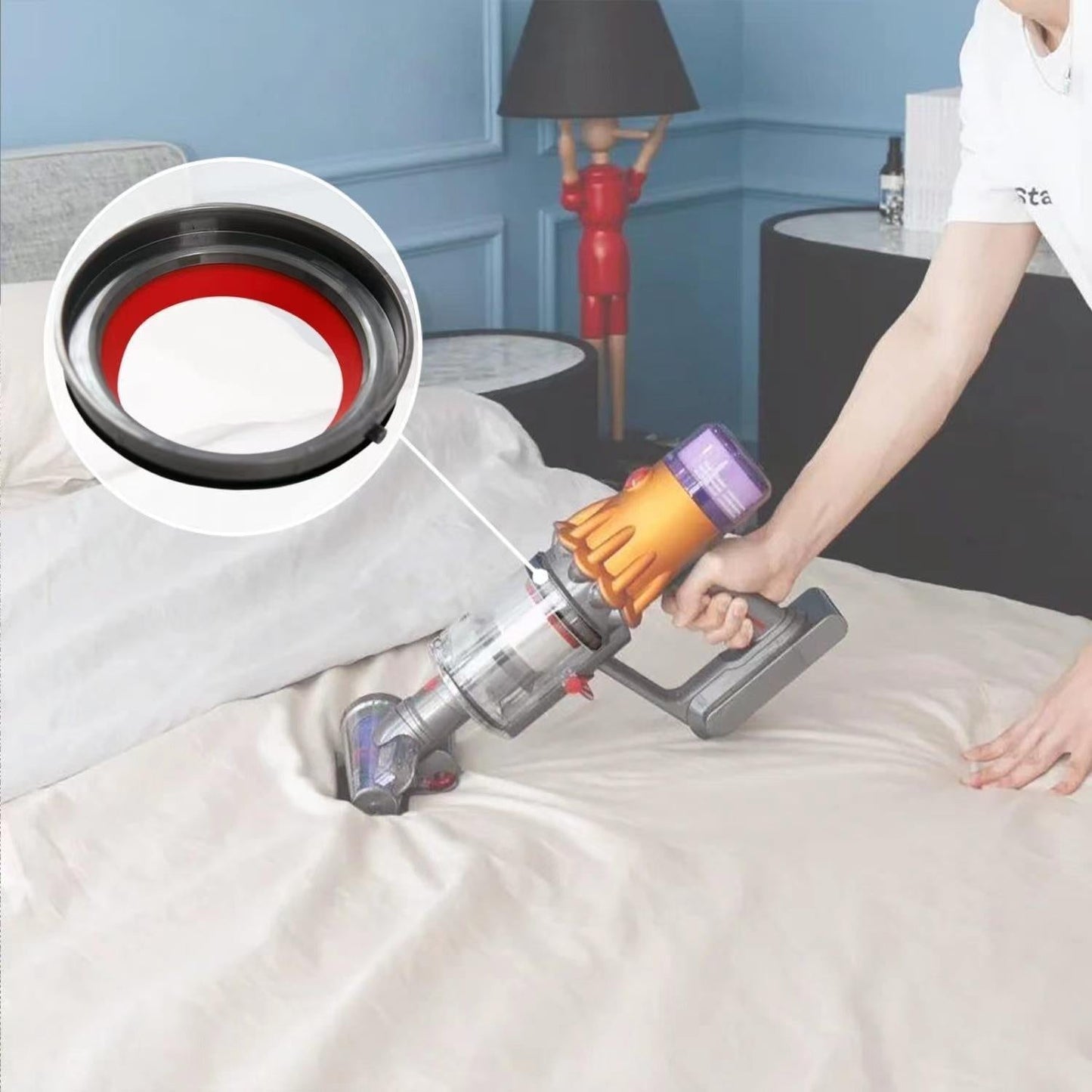 Vacuum Parts High Quality Replacement For Efficient Cleaning - For Dyson V11 Dust Bin Fixing Ring