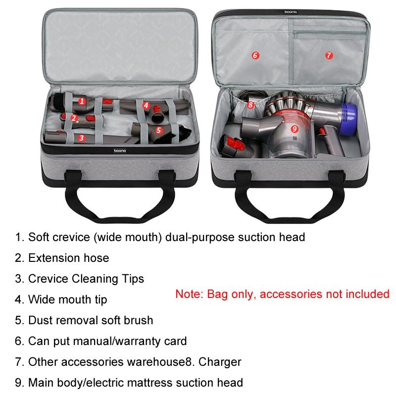 Multifunctional Vacuum Cleaner Storage Bag for Dyson Mite Removal