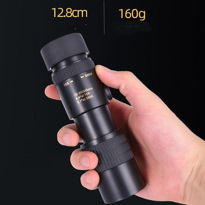 High Definition Monocular Telescope With Photo Holder & Tripod - 10-300X40