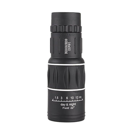 High Definition Monocular Telescope For Outdoor Bird Viewing - 16X52 Green Film - 16X52 Green Film