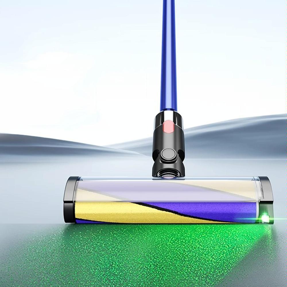 Green Light Dust Display Vacuum Brush Head - For Dyson V7 V8 V10 V11 V15