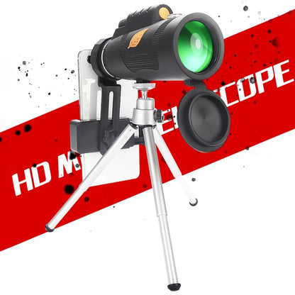 Professional 12X50 Hd Monocular Night Vision Telescope + Tripod