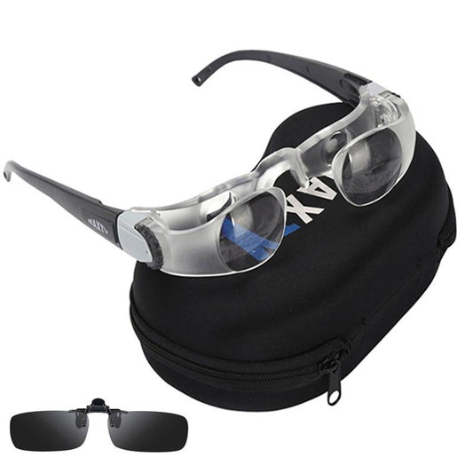 Adjustable Focus Fishing Telescope with Presbyopia & Gray Clip