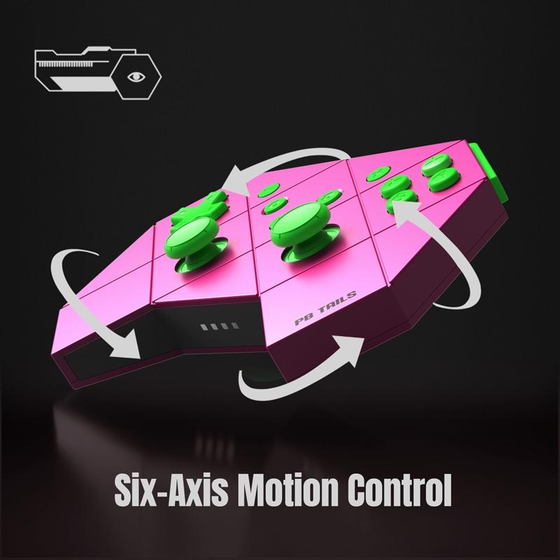 Rose Red Gamepad for Switch - Tooth Design