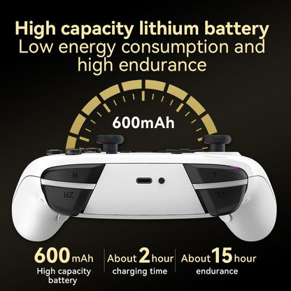 Wireless Gamepad for Nintendo Switch / Pro - Tooth Design - Tbd0603716903 Black