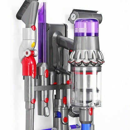 9-hole Attachment Holder for Dyson Vacuum Cleaners - Space-saving Storage Rack