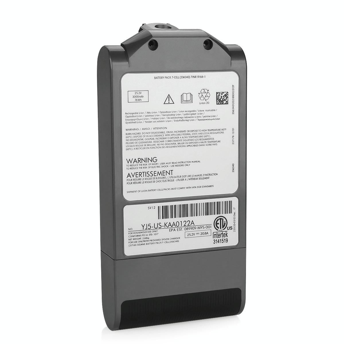 Replacement Battery for Dyson V10 Handheld Vacuum Accessories - 4000Mah