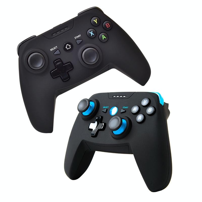 Wireless Game Controller for Android / Ios / Pc / Ps3 - 2.4ghz & Bluetooth 4.0 - Blue