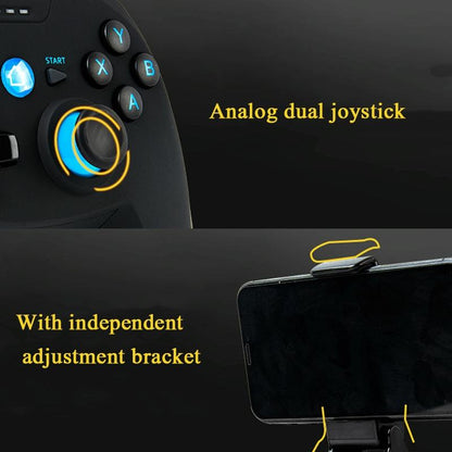 Wireless Game Controller for Android / Ios / Pc / Ps3 - 2.4ghz & Bluetooth 4.0 - Blue