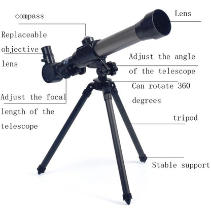 High-power Small Telescope for Kids - Science Education Toy
