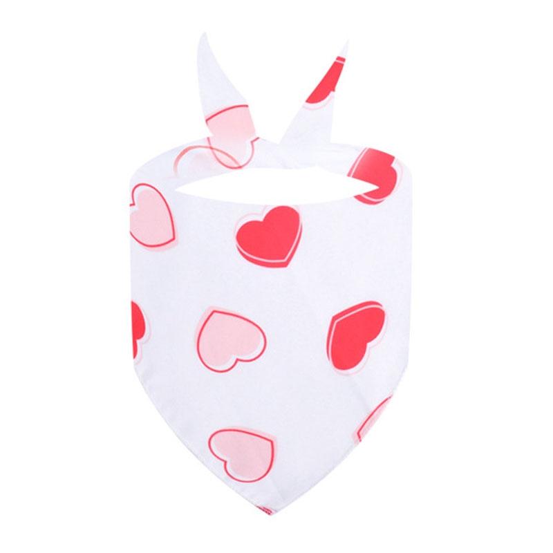 Cute Pet Triangle Towel Bib Cartoon Cats And Dogs Drool Towel Scarf - Size 01 - 05