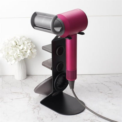 Universal Hair Dryer Stand No Drilling Black
