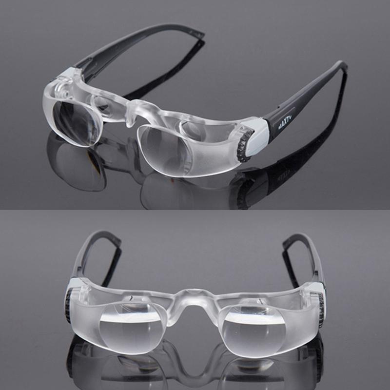 Adjustable Focus Fishing Telescope with Clip - Presbyopia & Yellow / Gray