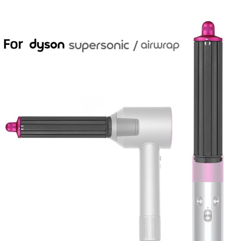For Dyson Airwrap Hair Dryer Hs01 / Hs05 / Hd08 18.6 X 4Cm Upgraded Long Curling Barrels Nozzle With Long Adapter Golden