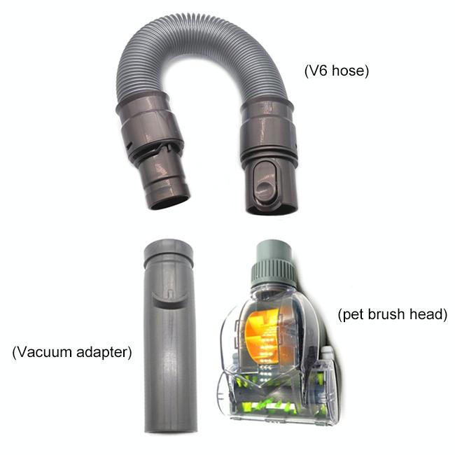 3-in-1 Handheld Anti-mites Suction Head Kit for Dyson V6 Vacuum