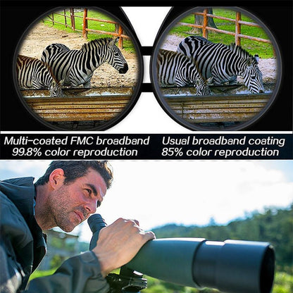 High Definition 25-75X70 Zoom Monocular Telescope For Outdoor Use