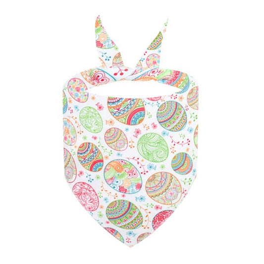 Cute Pet Triangle Towel Bib Cartoon Cats And Dogs Drool Towel Scarf - Size 01 - 07