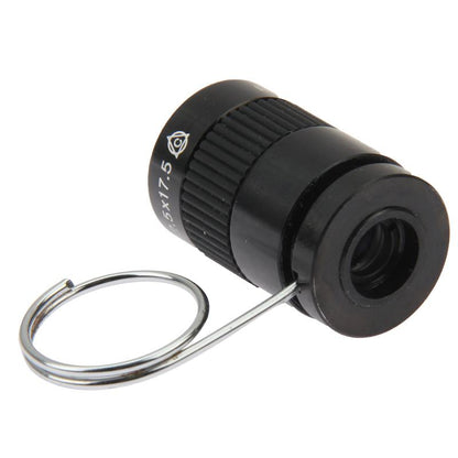 Compact 2.5 X 17.5 Monocular Telescope For Pocket Or Thumb Use - Black