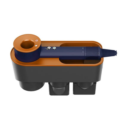 Wall Mounted Hair Dryer Bracket Storage Rack Black Nickel - Ordinary Black Nickel