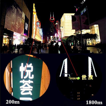 High Definition Dual Focus Monocular Telescope - Portable And Professional