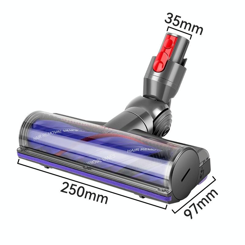 Soft Velvet Roller Direct Drive Brush Head for Dyson Vacs