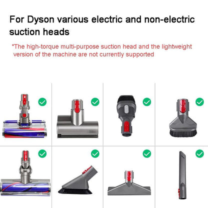 Universal Vacuum Suction Head Adapter with Led Light
