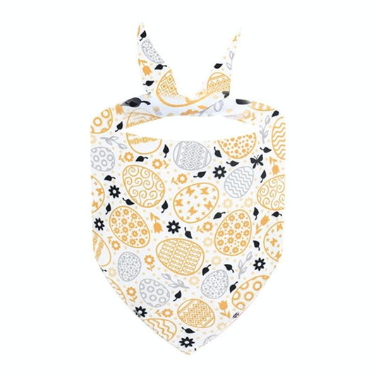 Cute Pet Triangle Towel Bib Cartoon Cats And Dogs Drool Towel Scarf - Size 01 - 09