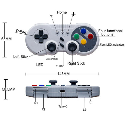 Mini Nintendo Switch Motion Controller - Wireless