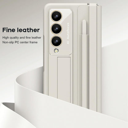 5g Phone Case with Pen Slots - Full Coverage - Light Brown