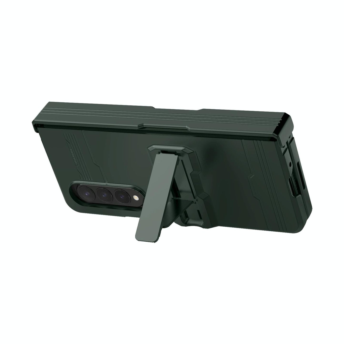 Anti-fall King Kong Phone Case for Samsung Galaxy z Fold 4 - Black