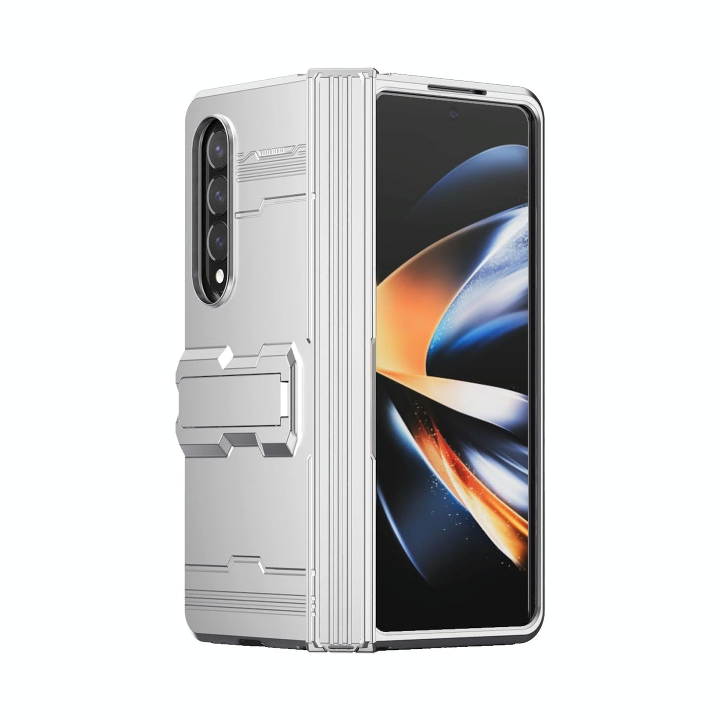 Anti-fall King Kong Phone Case for Samsung Galaxy z Fold 4 - Black