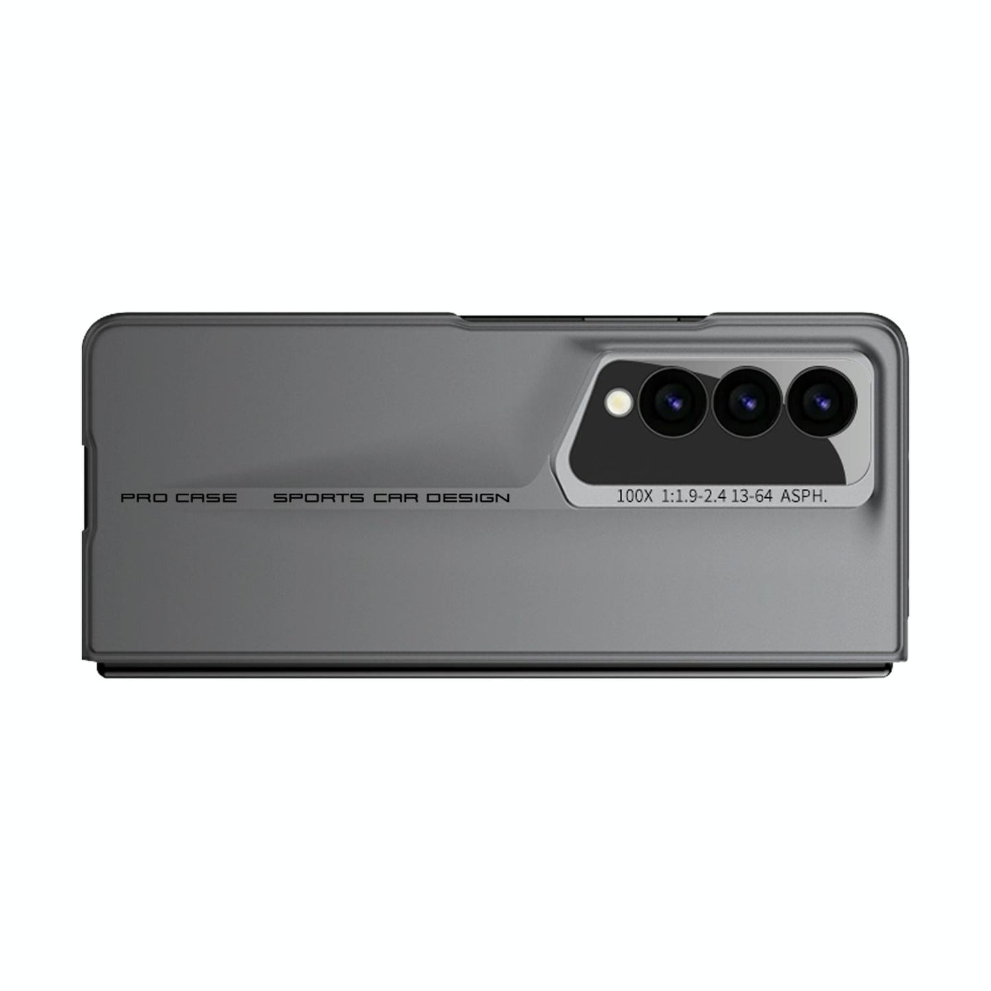 Full Coverage Ultra Thin Case for Samsung Galaxy z Fold 4 / 5g - Grey