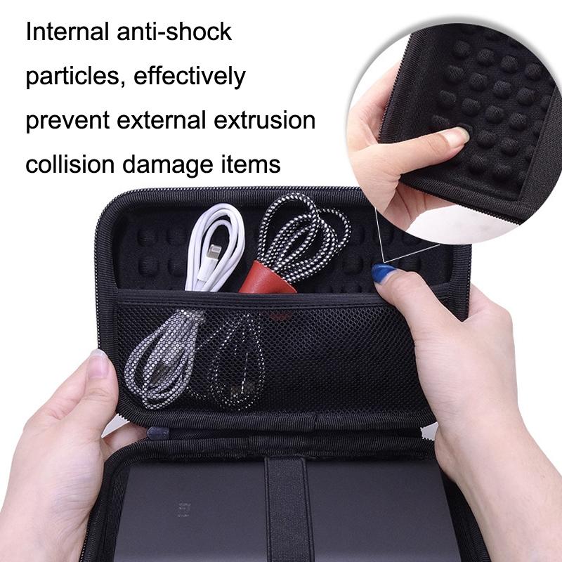 Versatile Hard Disk Case for Nintendo 3ds - Eva Material - Black