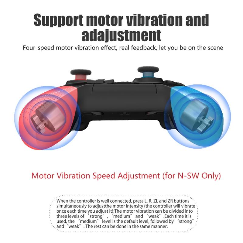 Wireless Game Handle for Nintendo Switch / Lite - Tooth Design